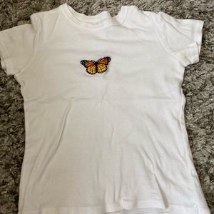 John Galt Butterfly T-shirt ONE SIZE